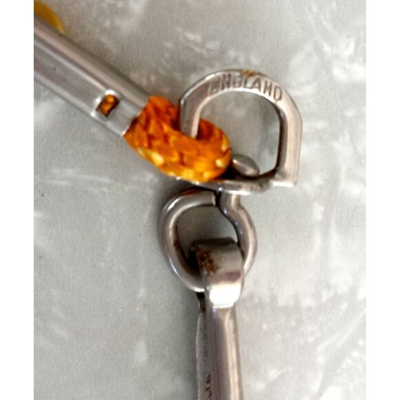 Vintage 1950s Rawlings Acme Whistle Thunder Police Yellow Corded Rope Original - Picture 8 of 8